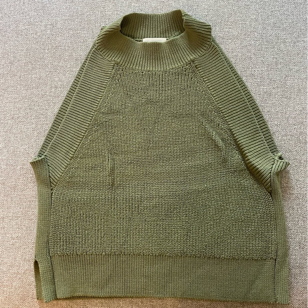 Wilfred Sage Green Knit Top